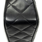 Chanel CC Tassel Camera Bag Black Quilted Lambskin Leather — view 7