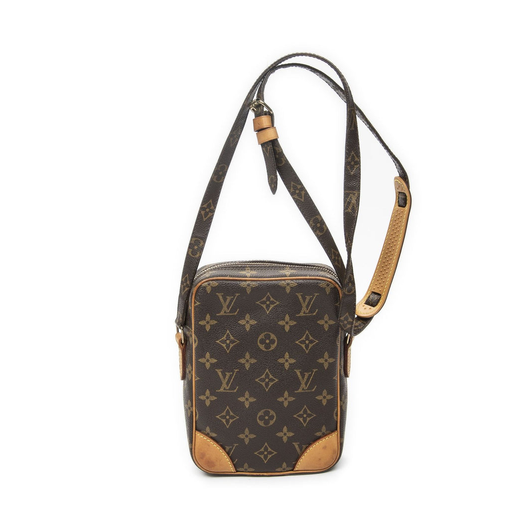 Louis Vuitton Danube Brown Monogram Canvas Crossbody — view 5