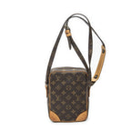 Louis Vuitton Danube Brown Monogram Canvas Crossbody — view 5
