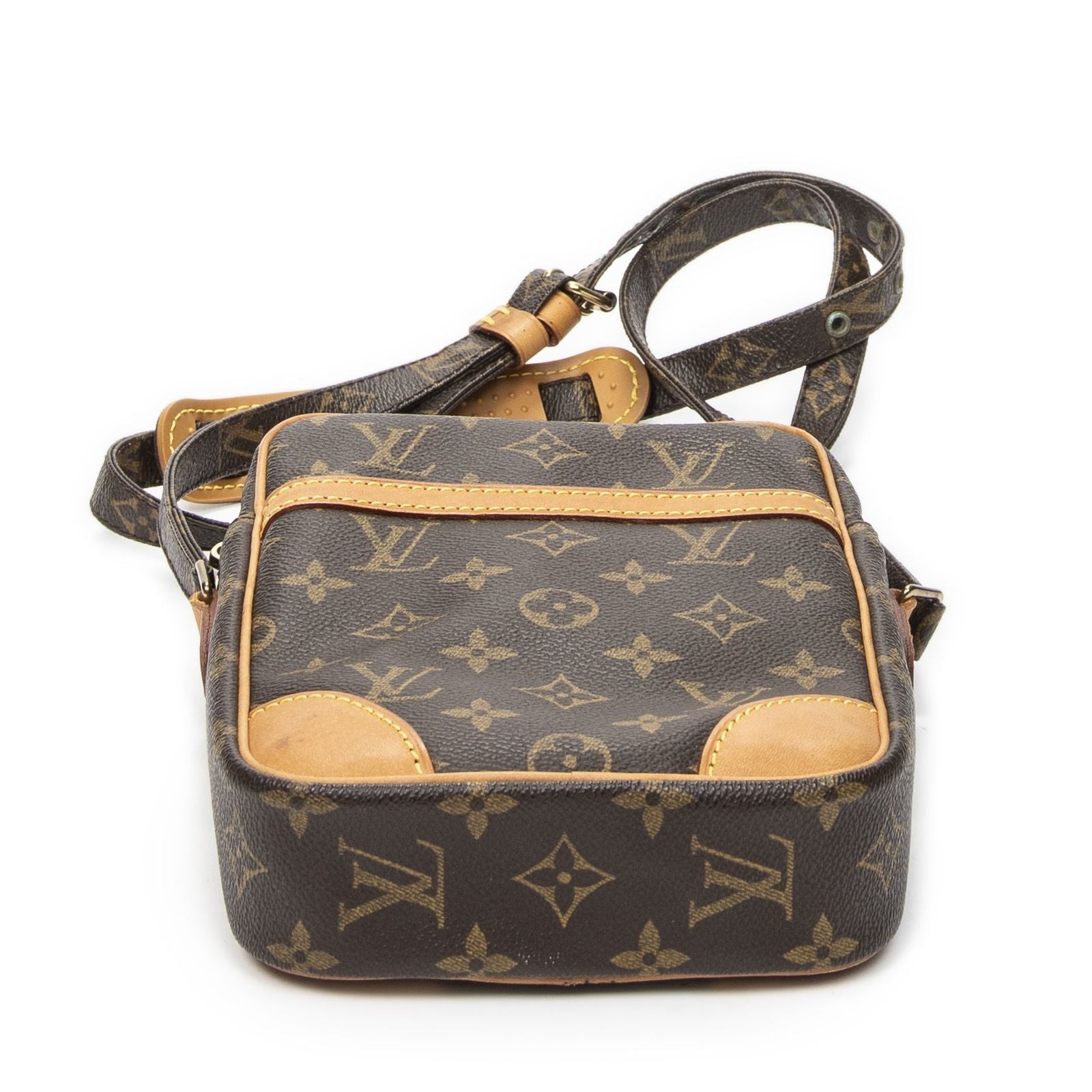 Louis Vuitton Danube Brown Monogram Canvas Crossbody — view 6