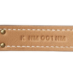 Hermes Kelly Choker Necklace Brown Leather — view 5