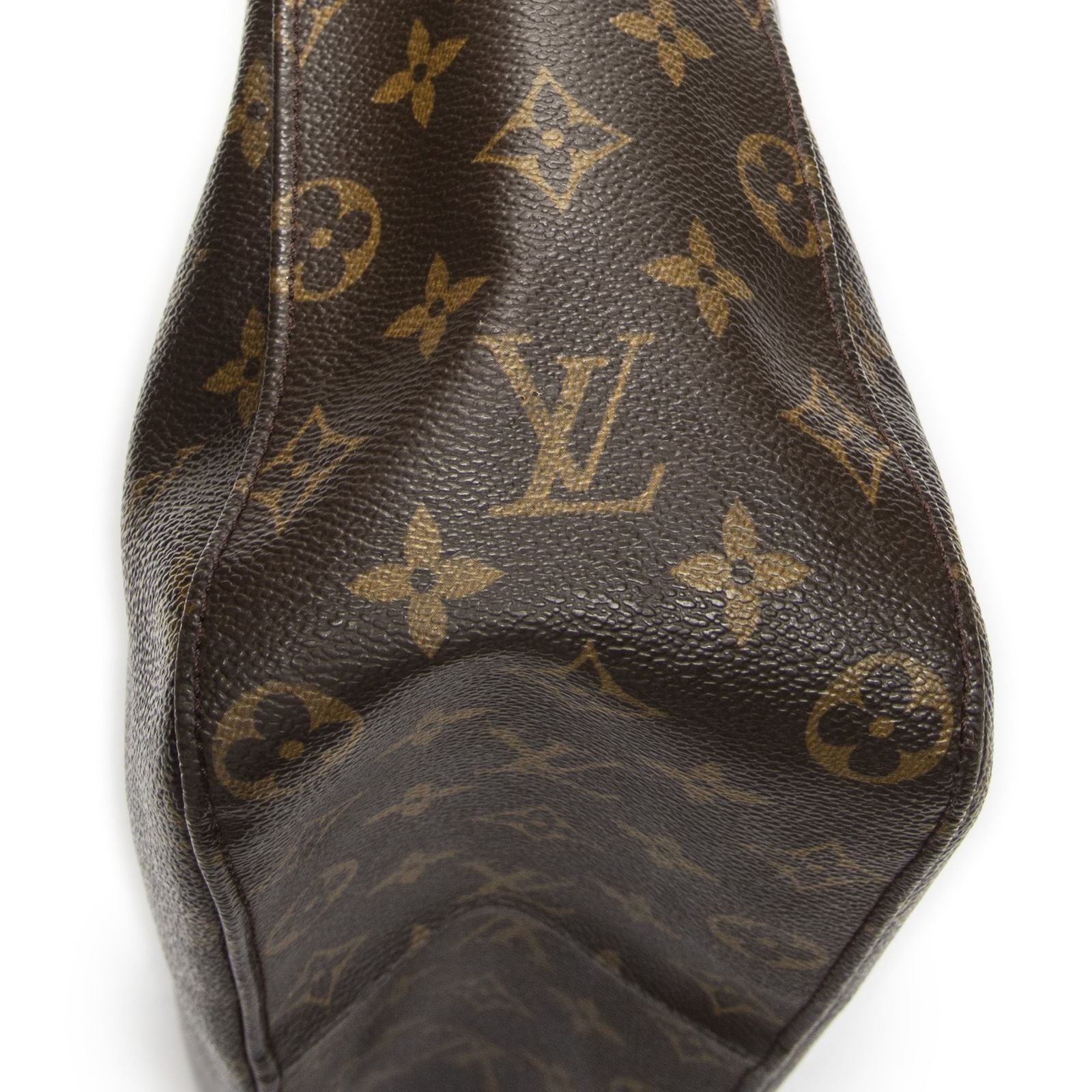 Louis Vuitton Looping Brown Monogram Canvas Shoulder — view 8
