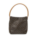 Louis Vuitton Looping Brown Monogram Canvas Shoulder — view 5