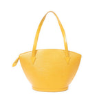 Louis Vuitton Saint Jacques Shopping Yellow Epi Shoulder — view 5