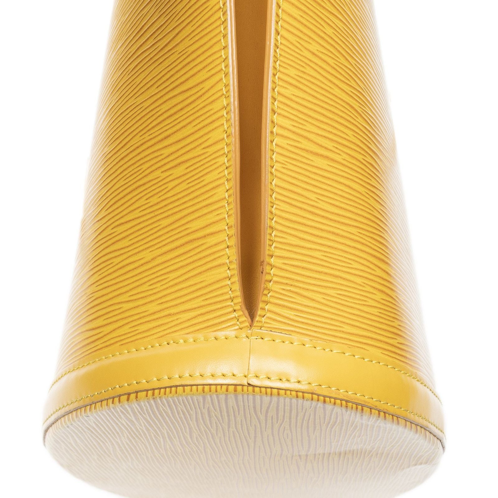 Louis Vuitton Saint Jacques Shopping Yellow Epi Shoulder — view 8