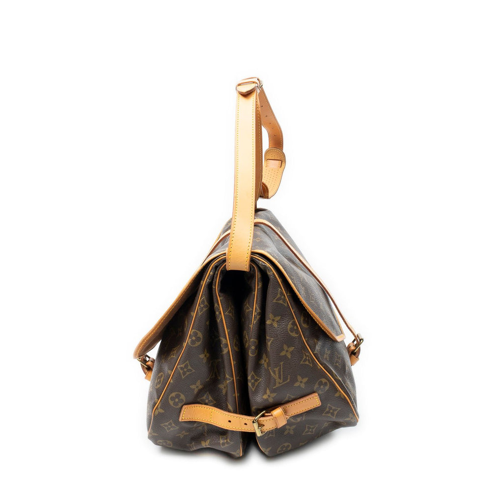 Louis Vuitton Saumur Brown Monogram Canvas — view 4