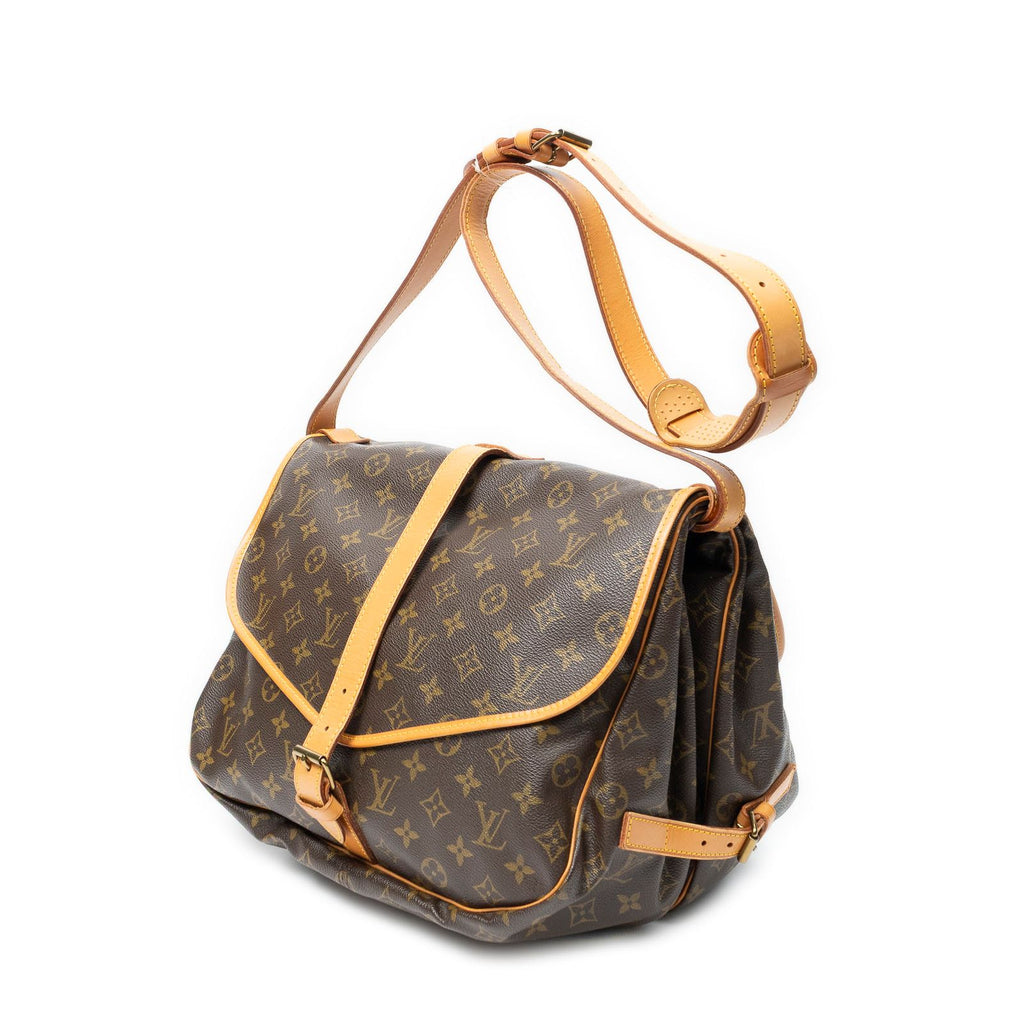 Louis Vuitton Saumur Brown Monogram Canvas — view 2