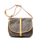 Louis Vuitton Saumur Brown Monogram Canvas — view 5