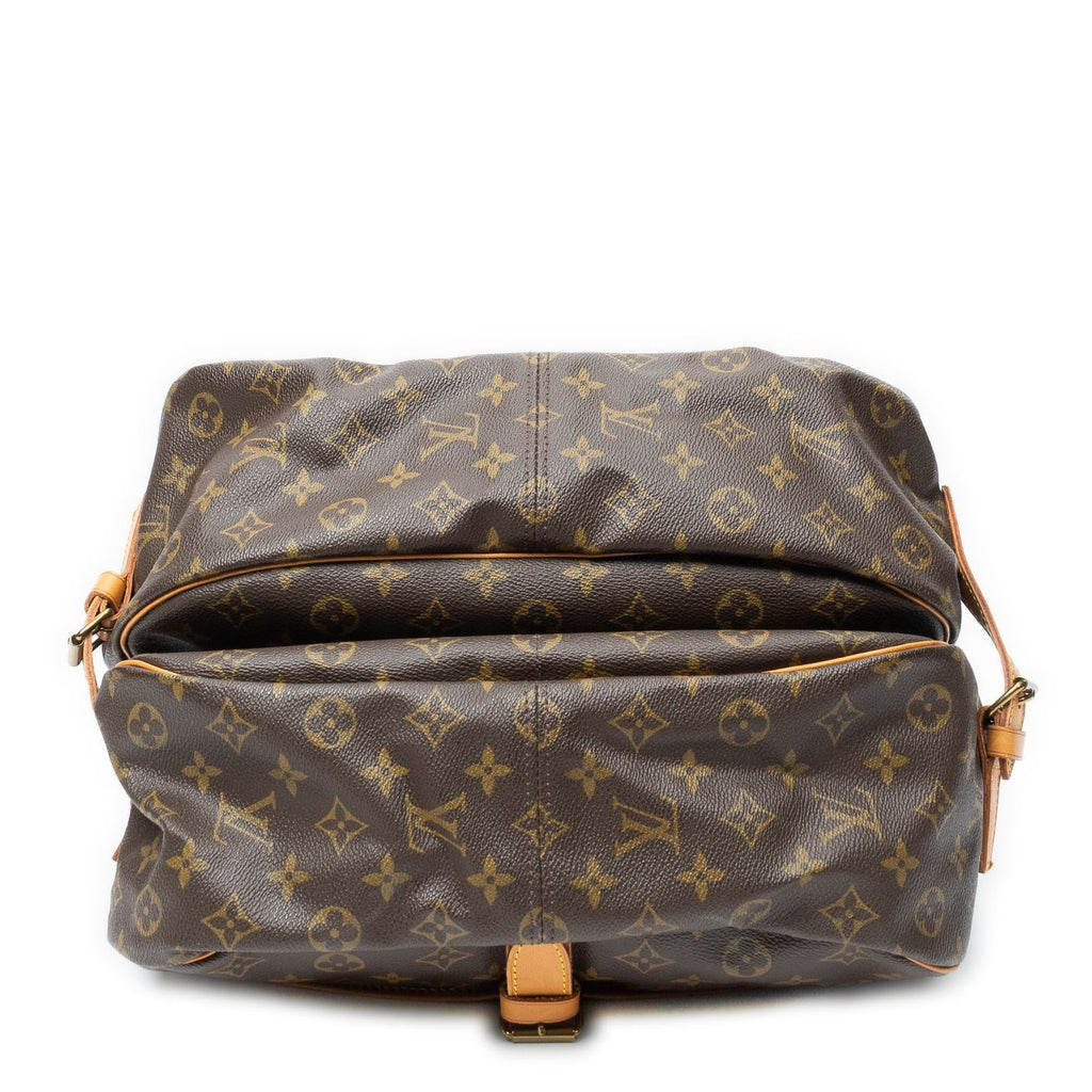 Louis Vuitton Saumur Brown Monogram Canvas — view 6