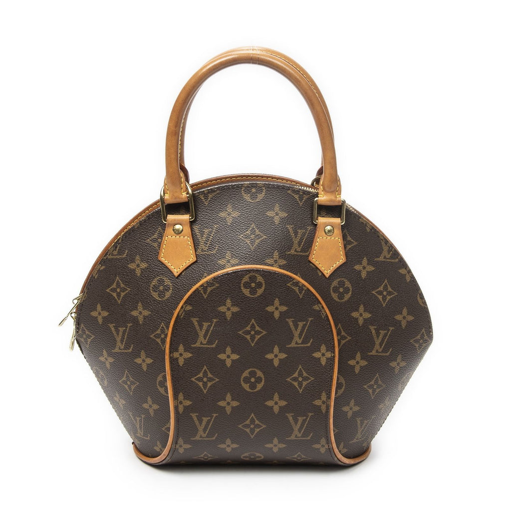 Louis Vuitton Ellipse Brown Monogram Canvas Handbag