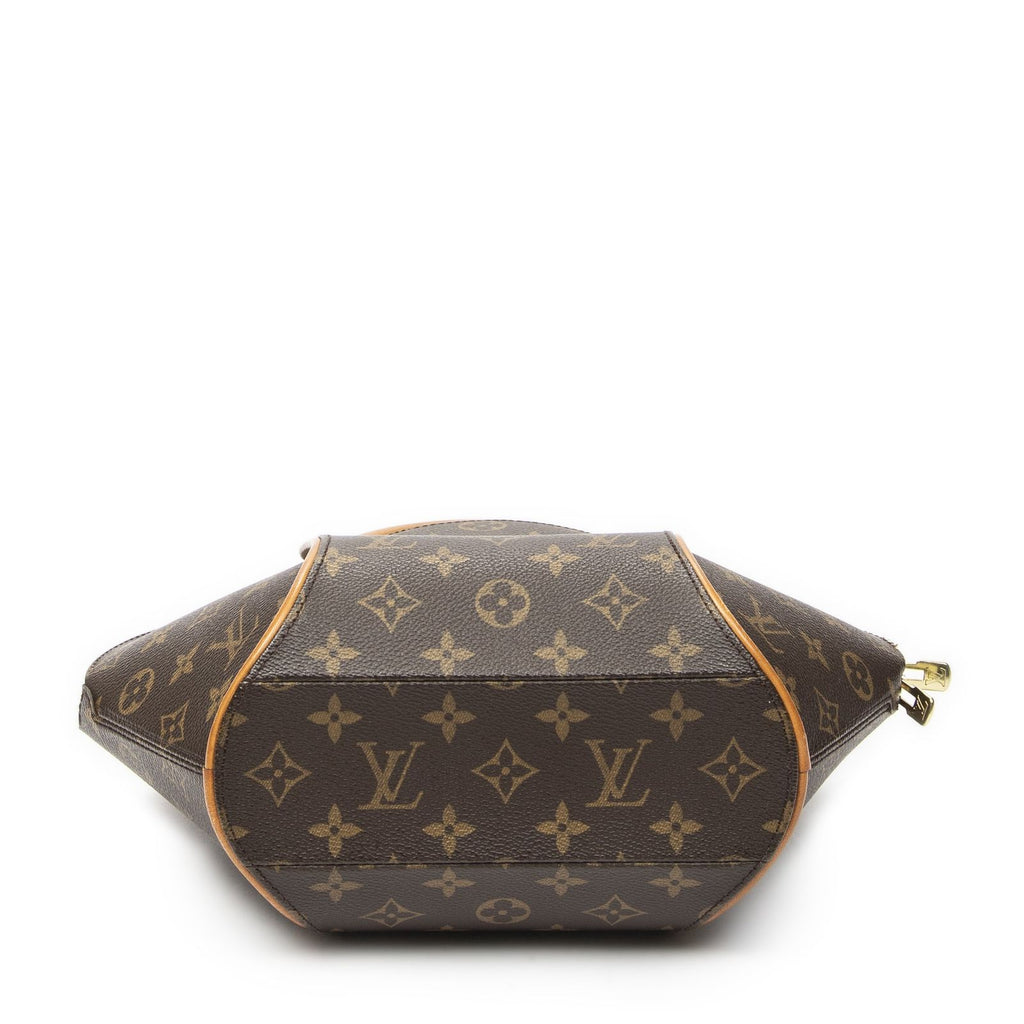 Louis Vuitton Ellipse Brown Monogram Canvas Handbag — view 6