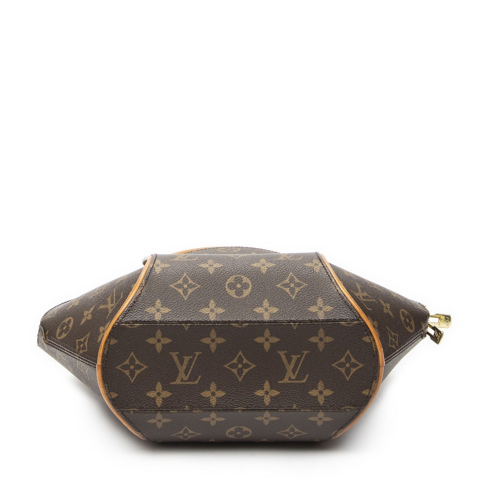 Louis Vuitton Ellipse Brown Monogram Canvas Handbag — view 6