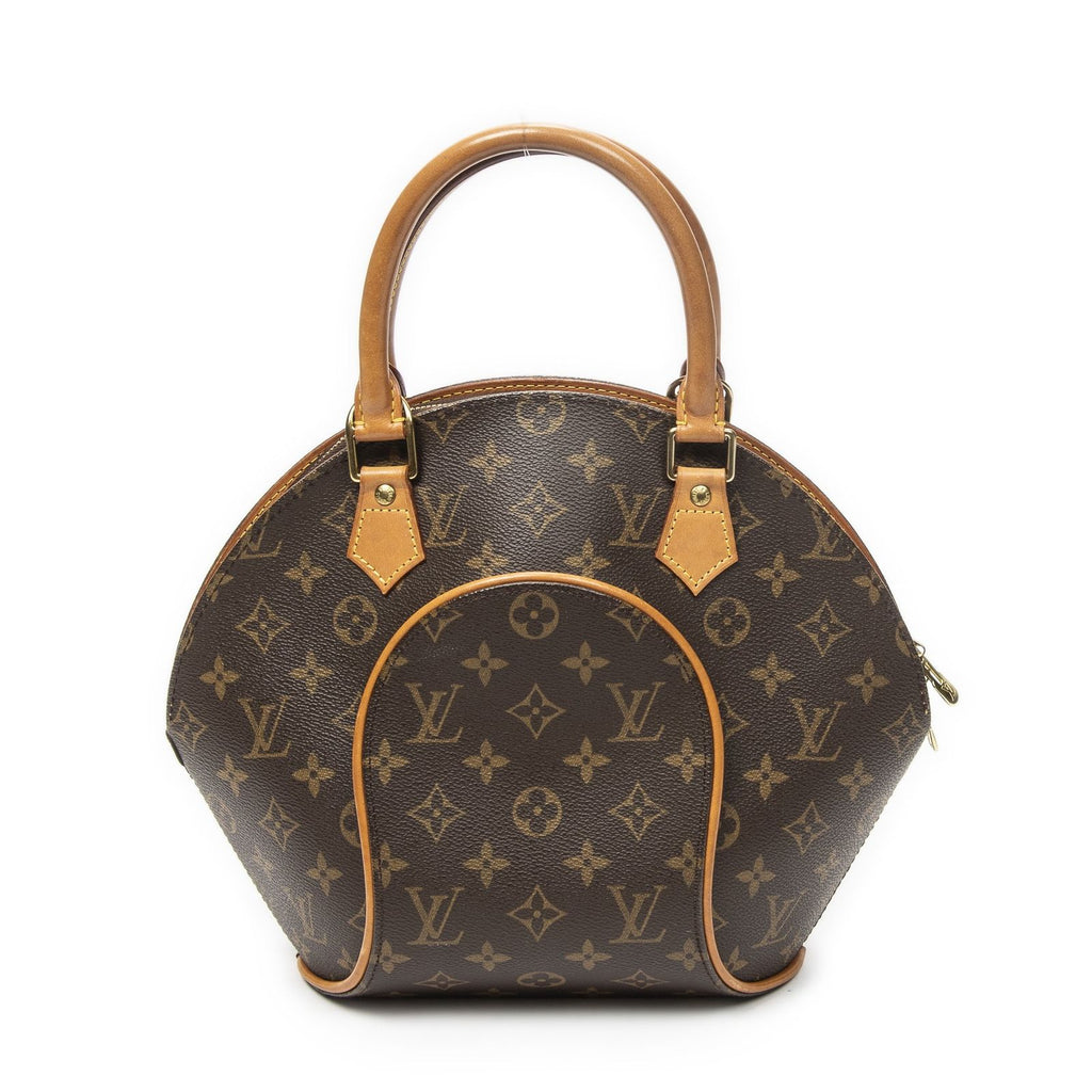 Louis Vuitton Ellipse Brown Monogram Canvas Handbag — view 5