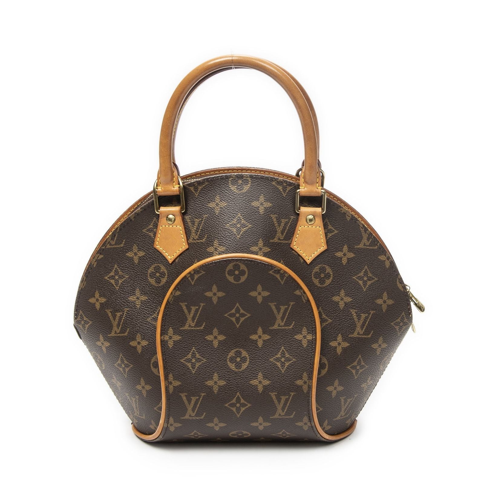 Louis Vuitton Ellipse Brown Monogram Canvas Handbag — view 5