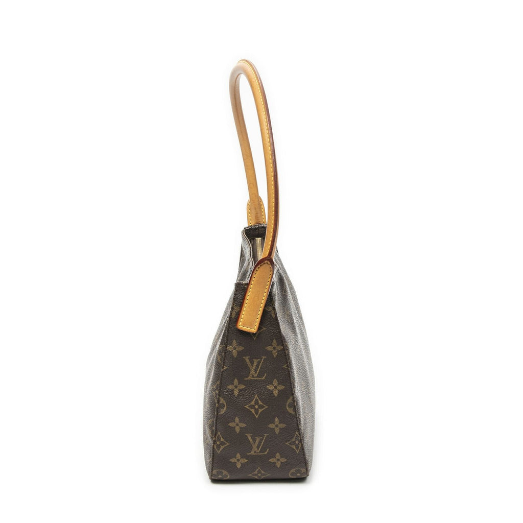 Louis Vuitton Looping Brown Monogram Canvas Shoulder — view 4