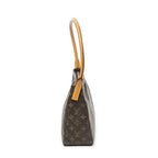 Louis Vuitton Looping Brown Monogram Canvas Shoulder — view 4