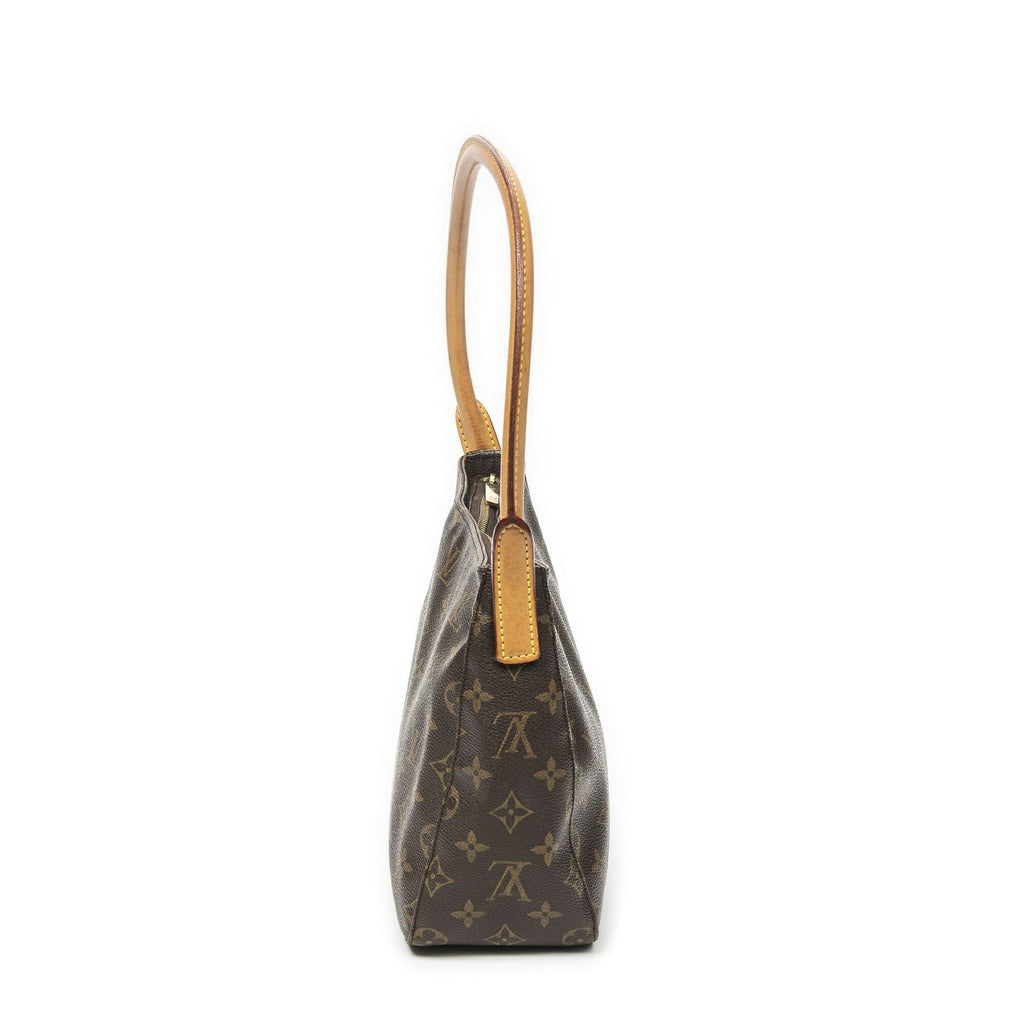 Louis Vuitton Looping Brown Monogram Canvas Shoulder — view 3