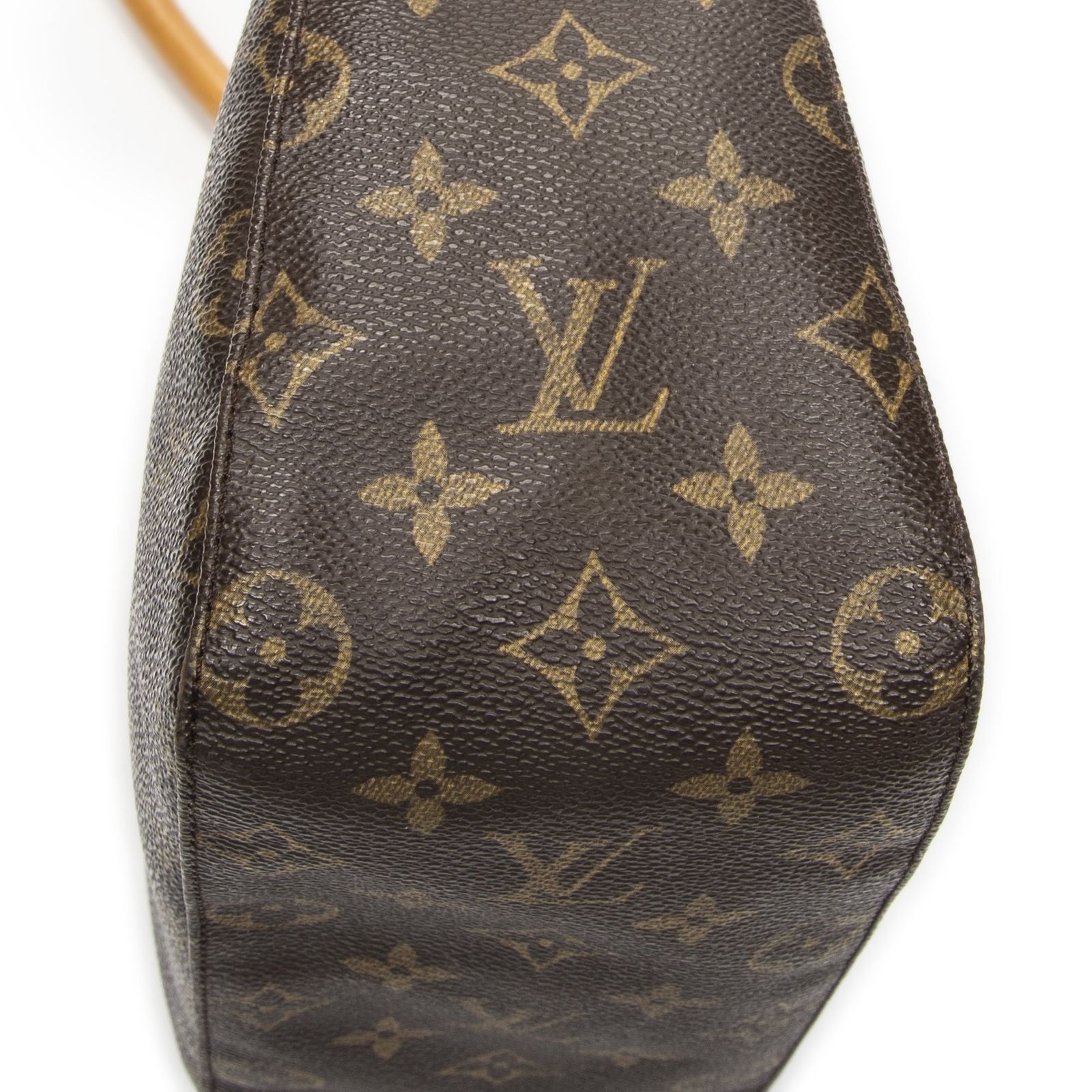 Louis Vuitton Looping Brown Monogram Canvas Shoulder — view 8