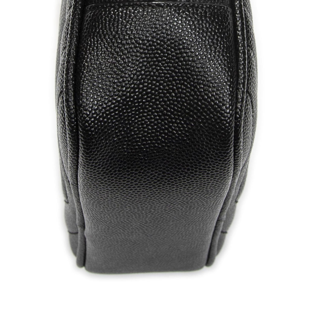 Saint Laurent Mini Lou Camera Bag Black Matelasse Gray Dollar Leather — view 7