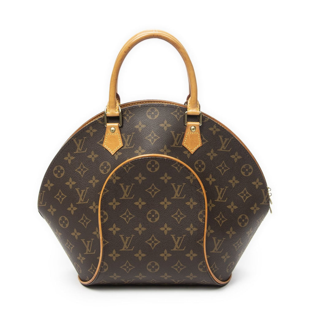 Louis Vuitton Ellipse Brown Monogram Canvas Handbag