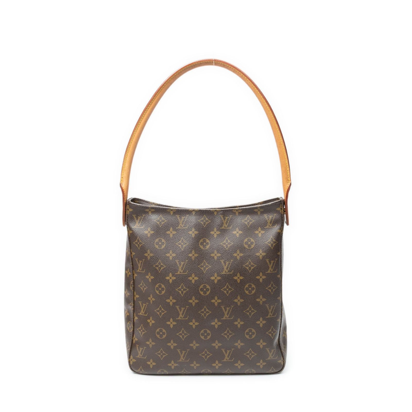 Louis Vuitton Looping Brown Monogram Canvas Shoulder — view 5