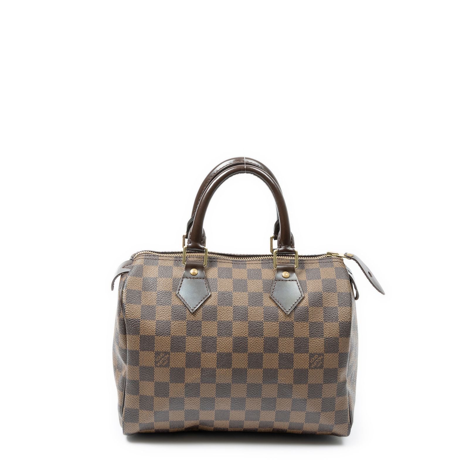 Louis Vuitton Speedy Brown Damier Ebene Handbag