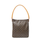 Louis Vuitton Looping Brown Monogram Canvas Shoulder