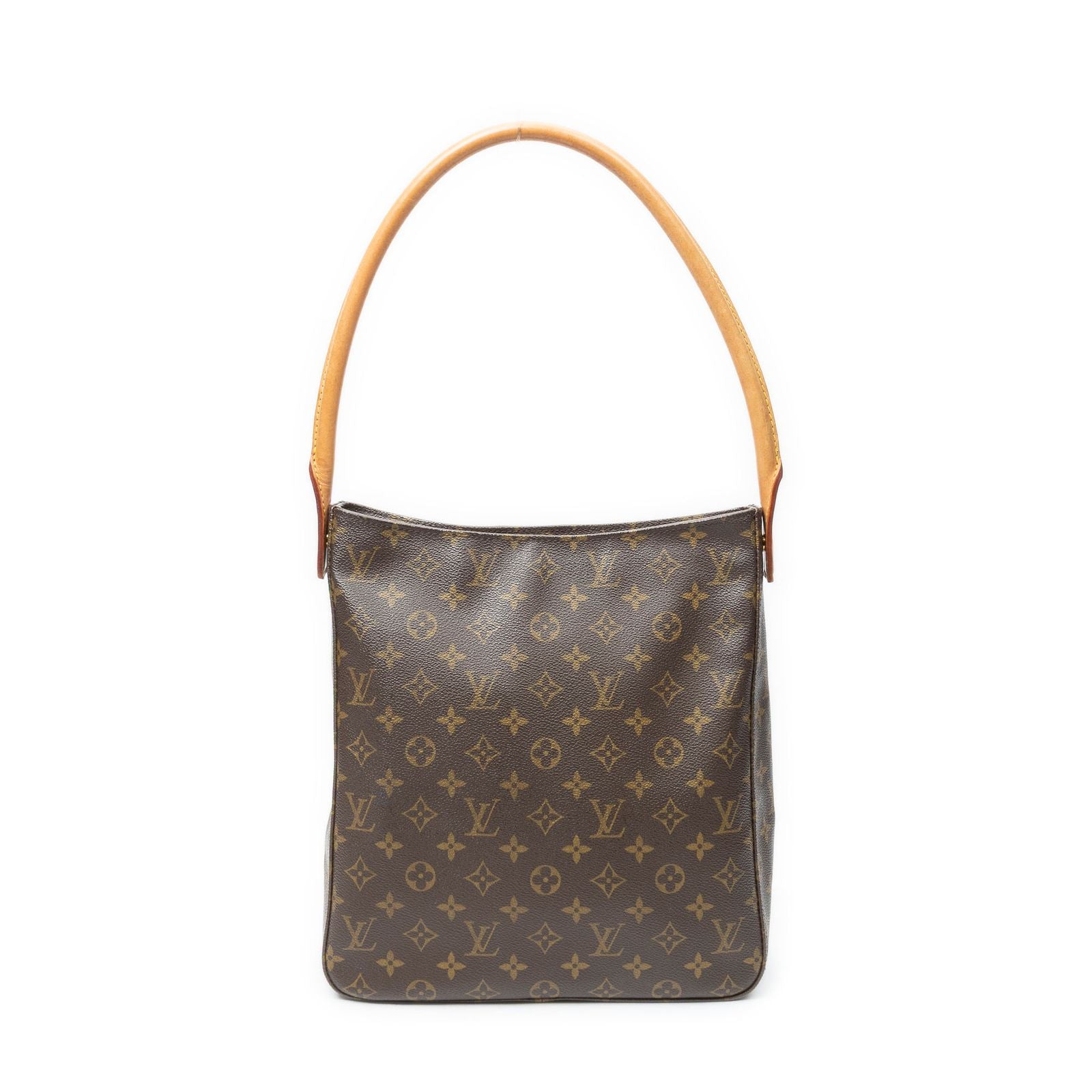 Louis Vuitton Looping Brown Monogram Canvas Shoulder