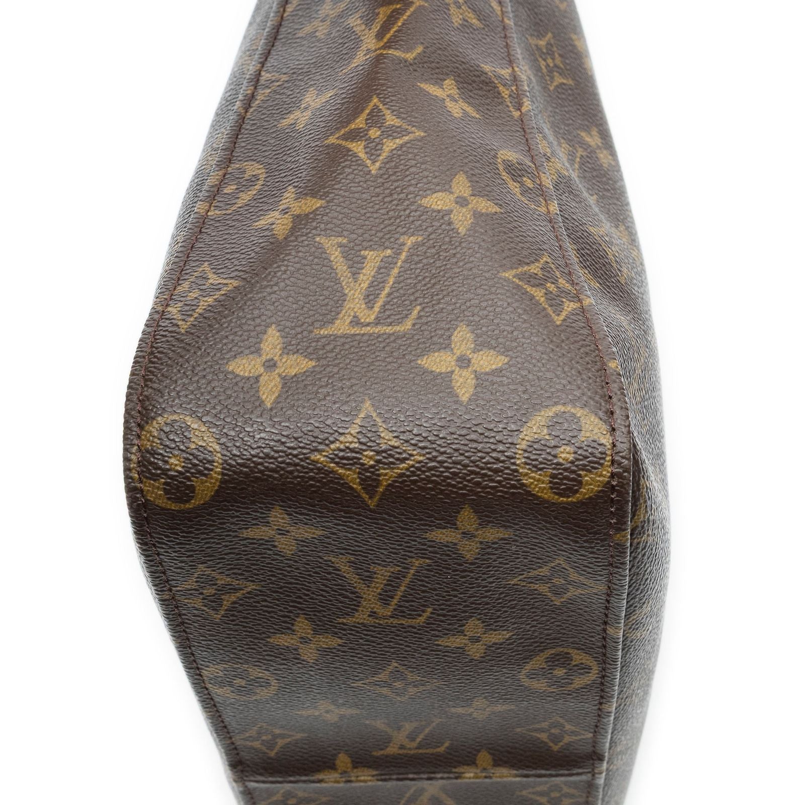 Louis Vuitton Looping Brown Monogram Canvas Shoulder — view 7