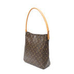 Louis Vuitton Looping Brown Monogram Canvas Shoulder — view 2