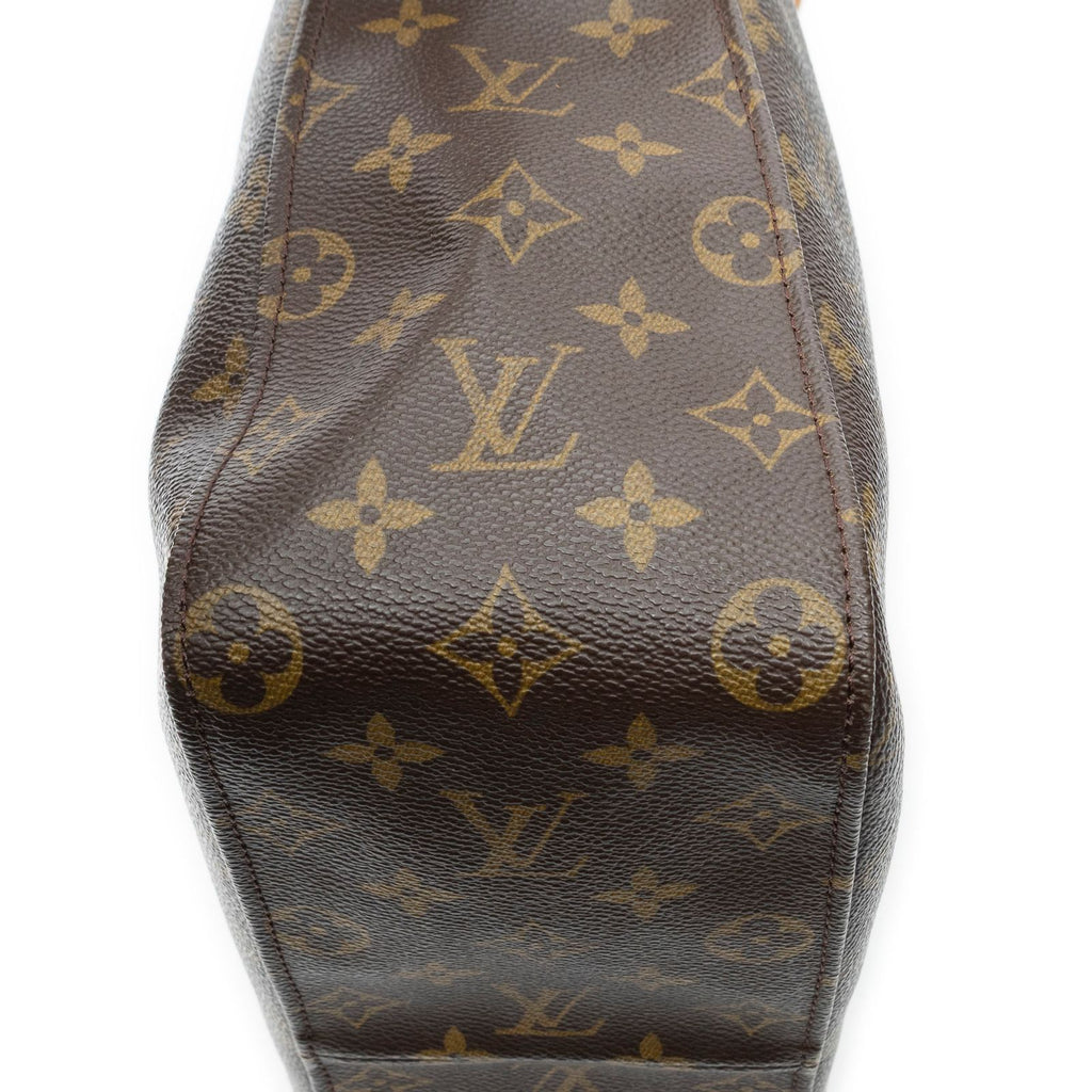 Louis Vuitton Looping Brown Monogram Canvas Shoulder — view 8