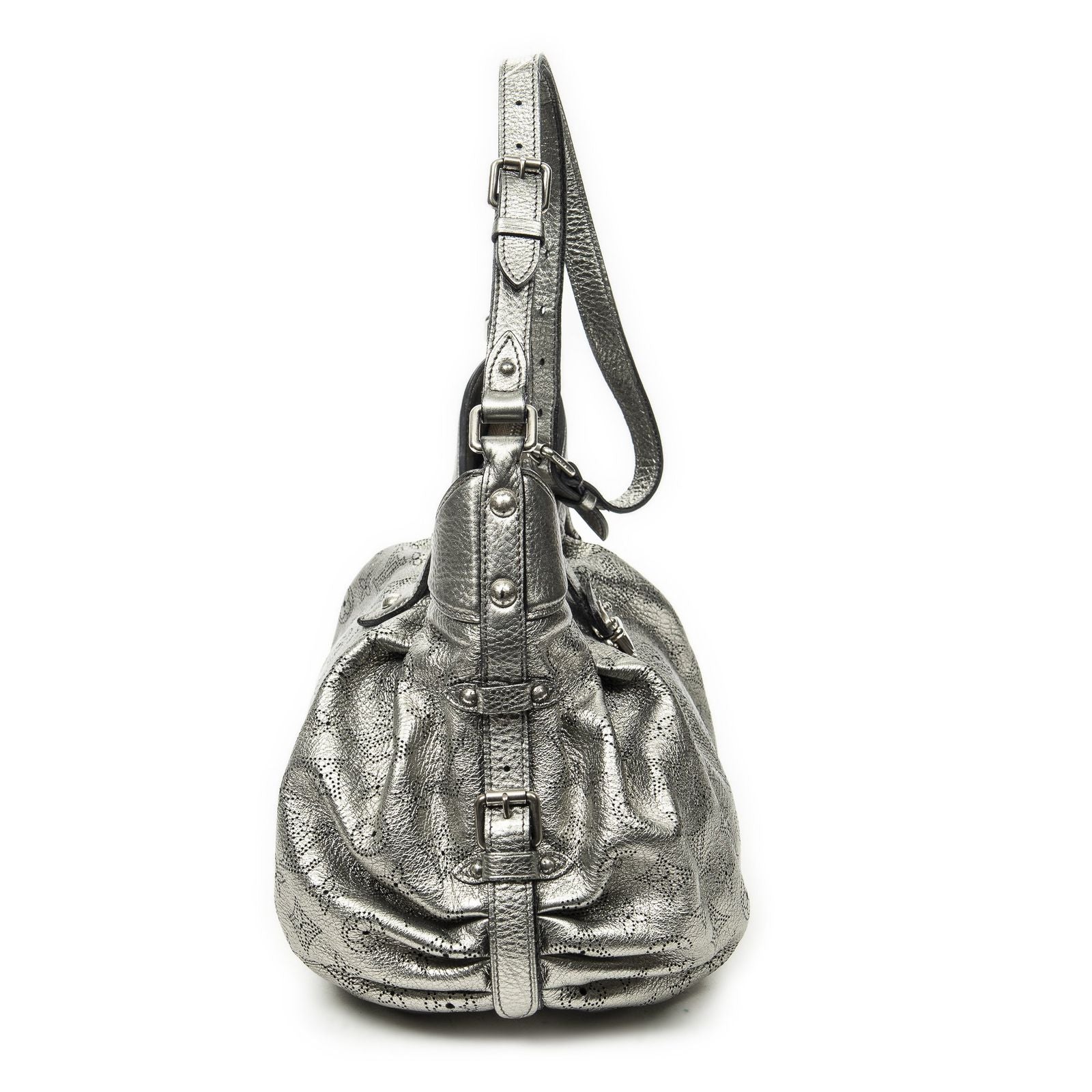 Louis Vuitton Xs Argent Mahinaleather Shoulder — view 4