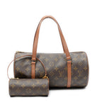 Louis Vuitton Papillon Brown Monogram Canvas Handbag