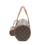Louis Vuitton Papillon Brown Monogram Canvas Handbag — view 3