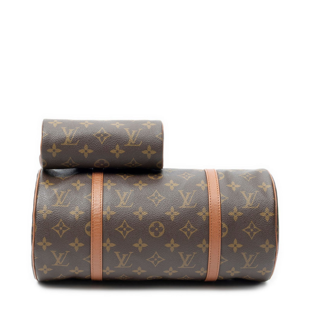 Louis Vuitton Papillon Brown Monogram Canvas Handbag — view 6