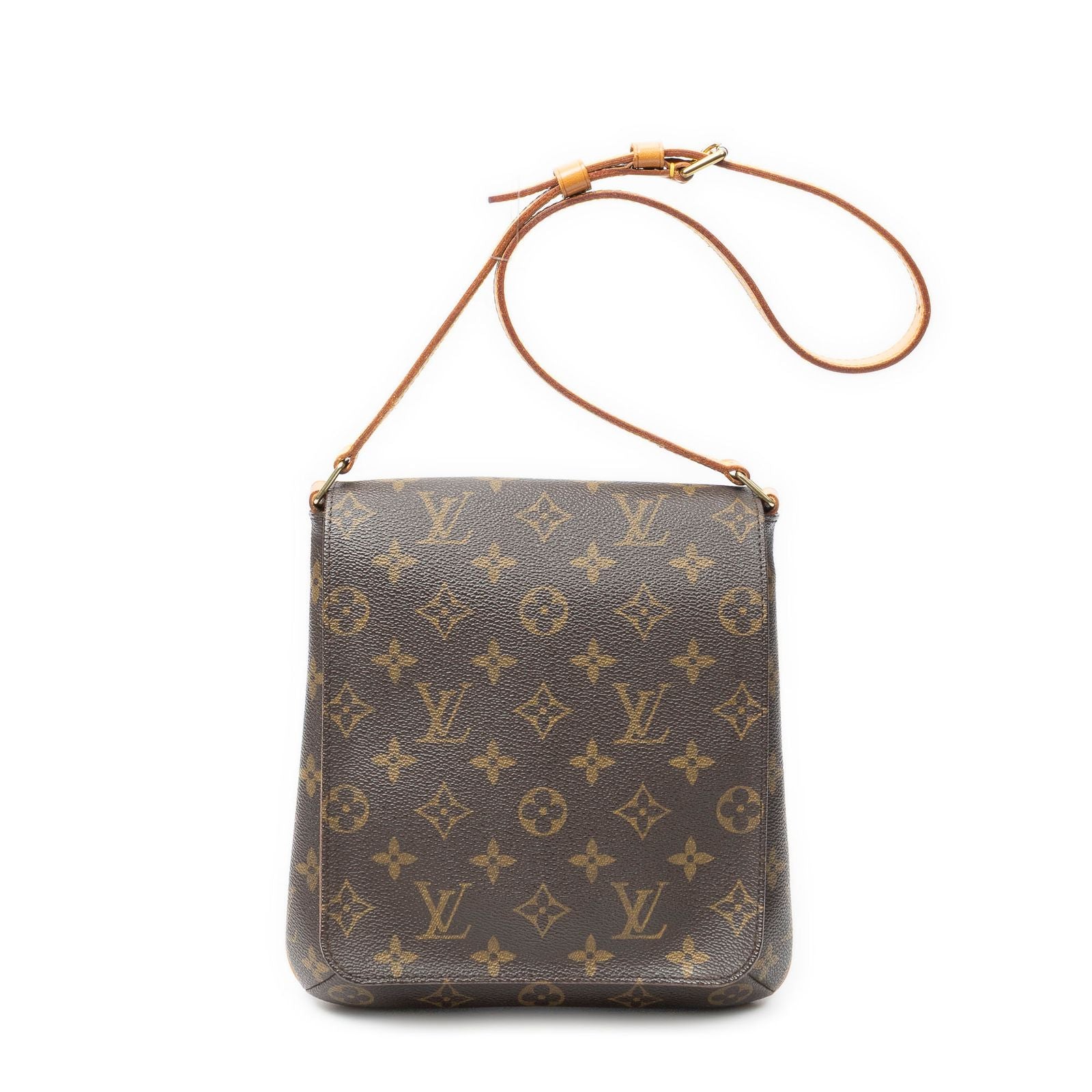 Louis Vuitton Musette Salsa Brown Monogram Canvas Shoulder