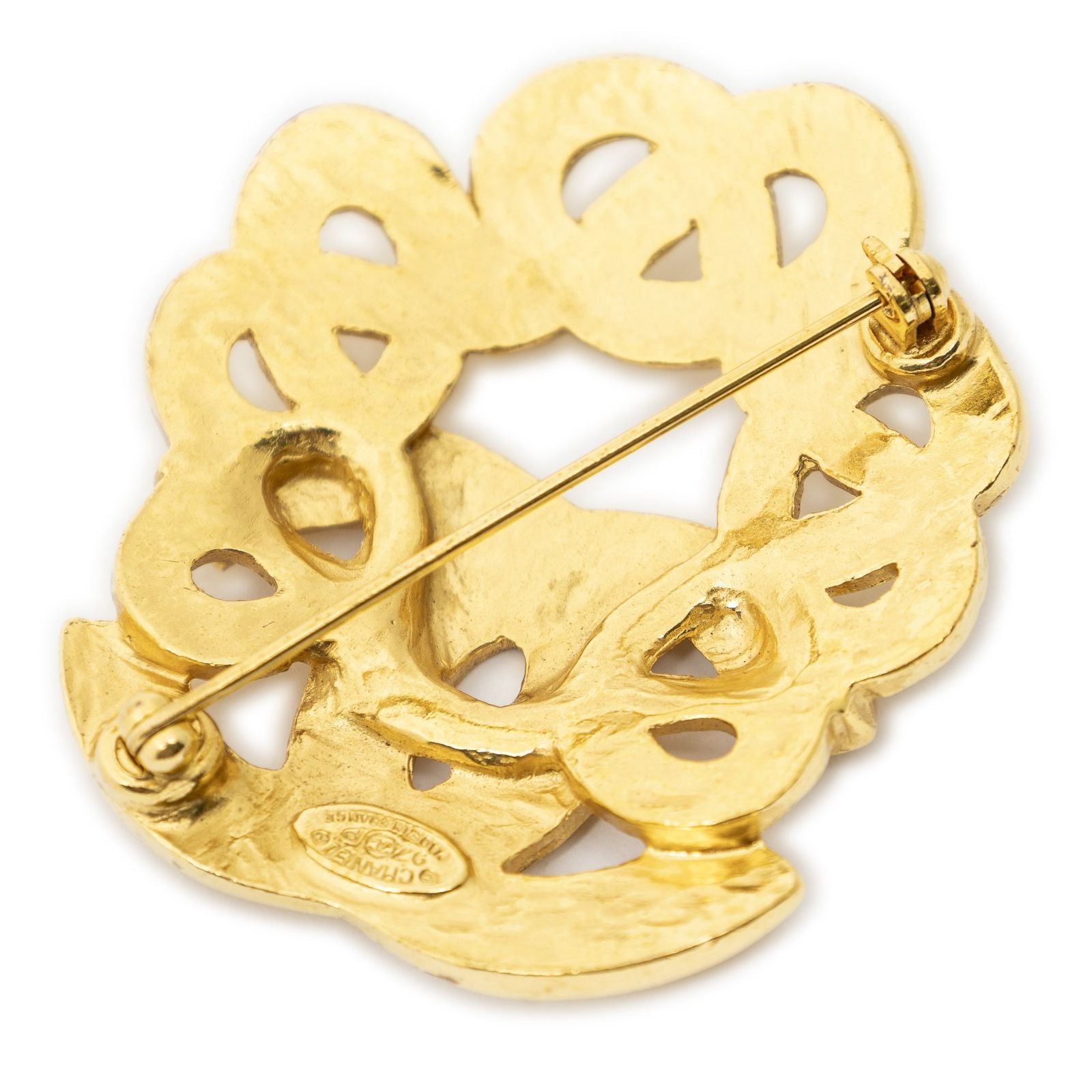Chanel CC Twisted Brooch — view 2