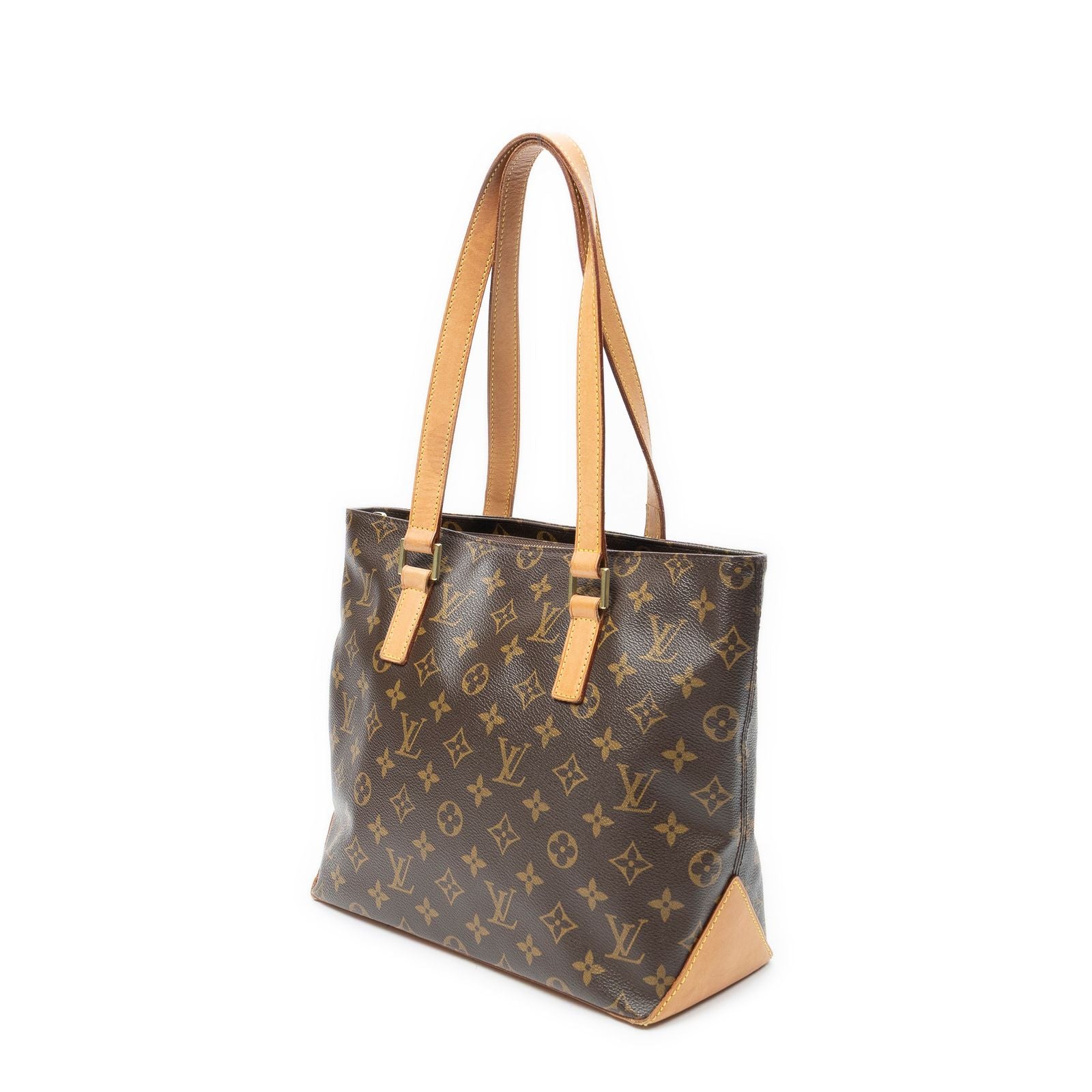 Louis Vuitton Cabas Piano Brown Monogram Canvas Tote — view 2