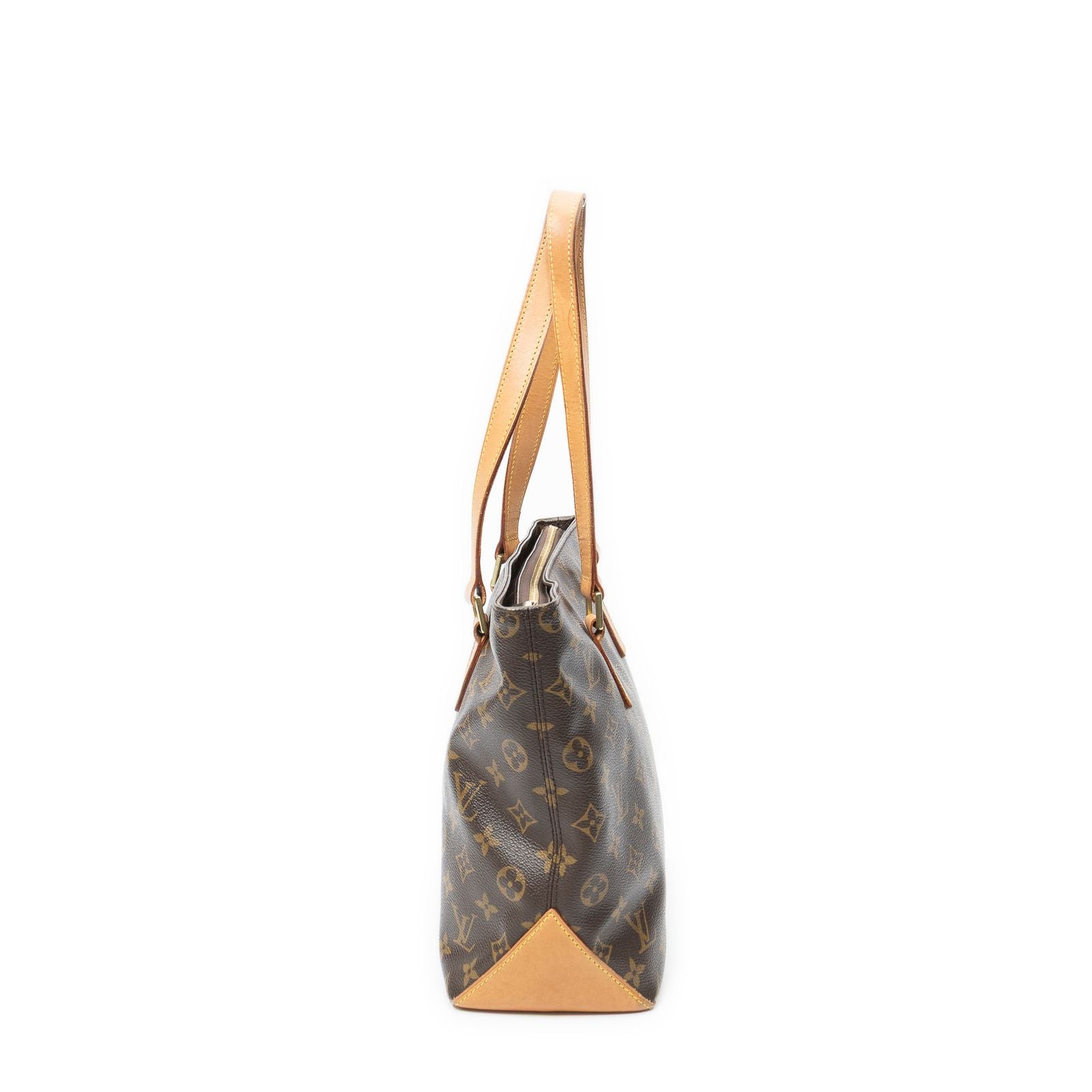 Louis Vuitton Cabas Piano Brown Monogram Canvas Tote — view 4