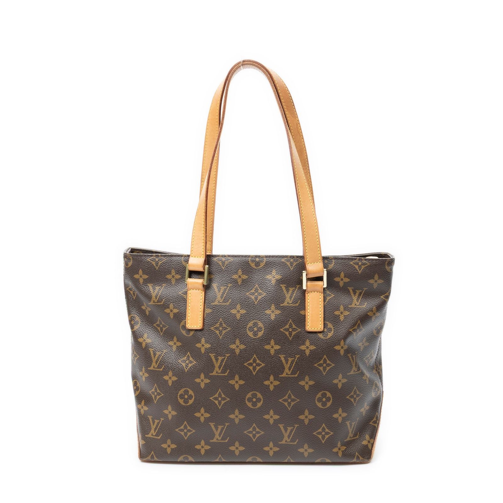 Louis Vuitton Cabas Piano Brown Monogram Canvas Tote — view 5