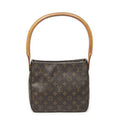 Louis Vuitton Looping Brown Monogram Canvas Shoulder