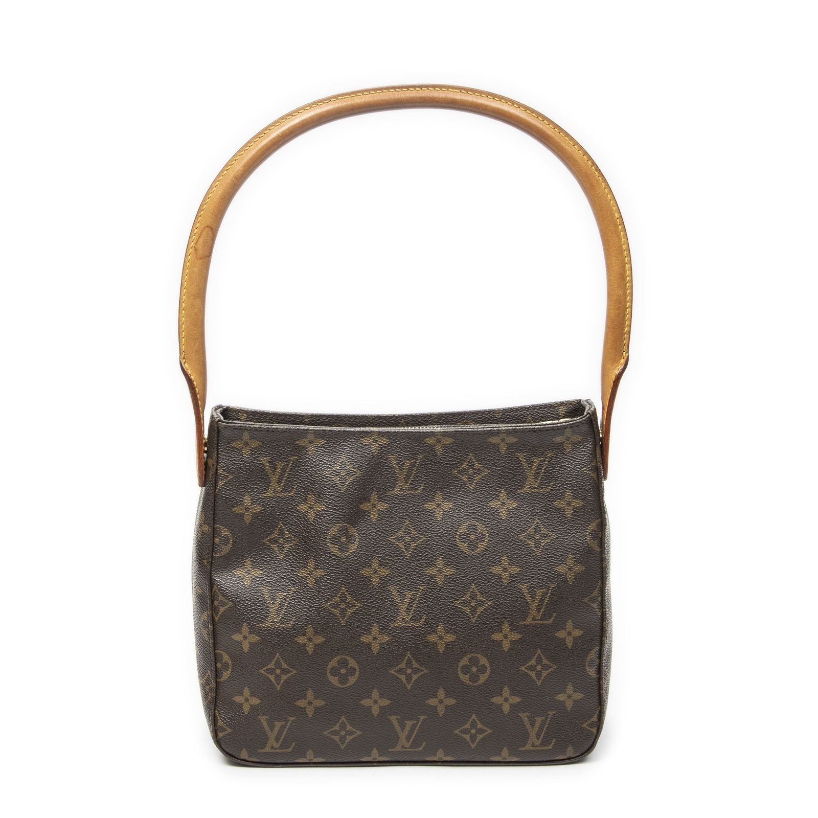 Louis Vuitton Looping Brown Monogram Canvas Shoulder