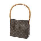 Louis Vuitton Looping Brown Monogram Canvas Shoulder — view 2