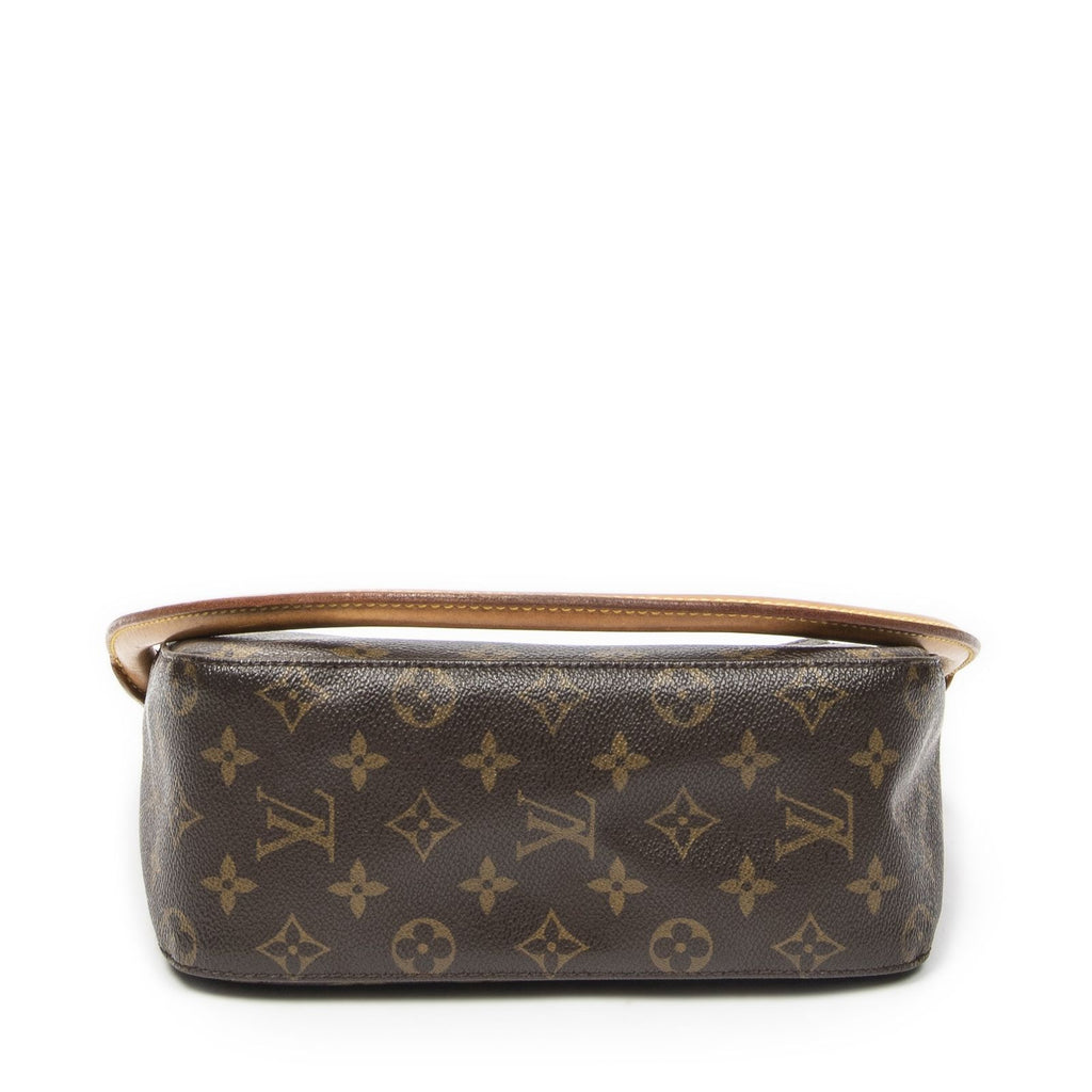 Louis Vuitton Looping Brown Monogram Canvas Shoulder — view 6