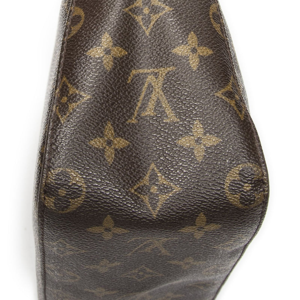 Louis Vuitton Looping Brown Monogram Canvas Shoulder — view 8