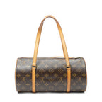 Louis Vuitton Papillon Brown Monogram Canvas Handbag — view 5