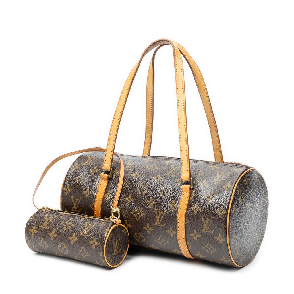 Louis Vuitton Papillon Brown Monogram Canvas Handbag — view 2