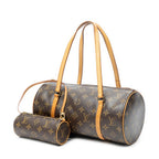Louis Vuitton Papillon Brown Monogram Canvas Handbag — view 2