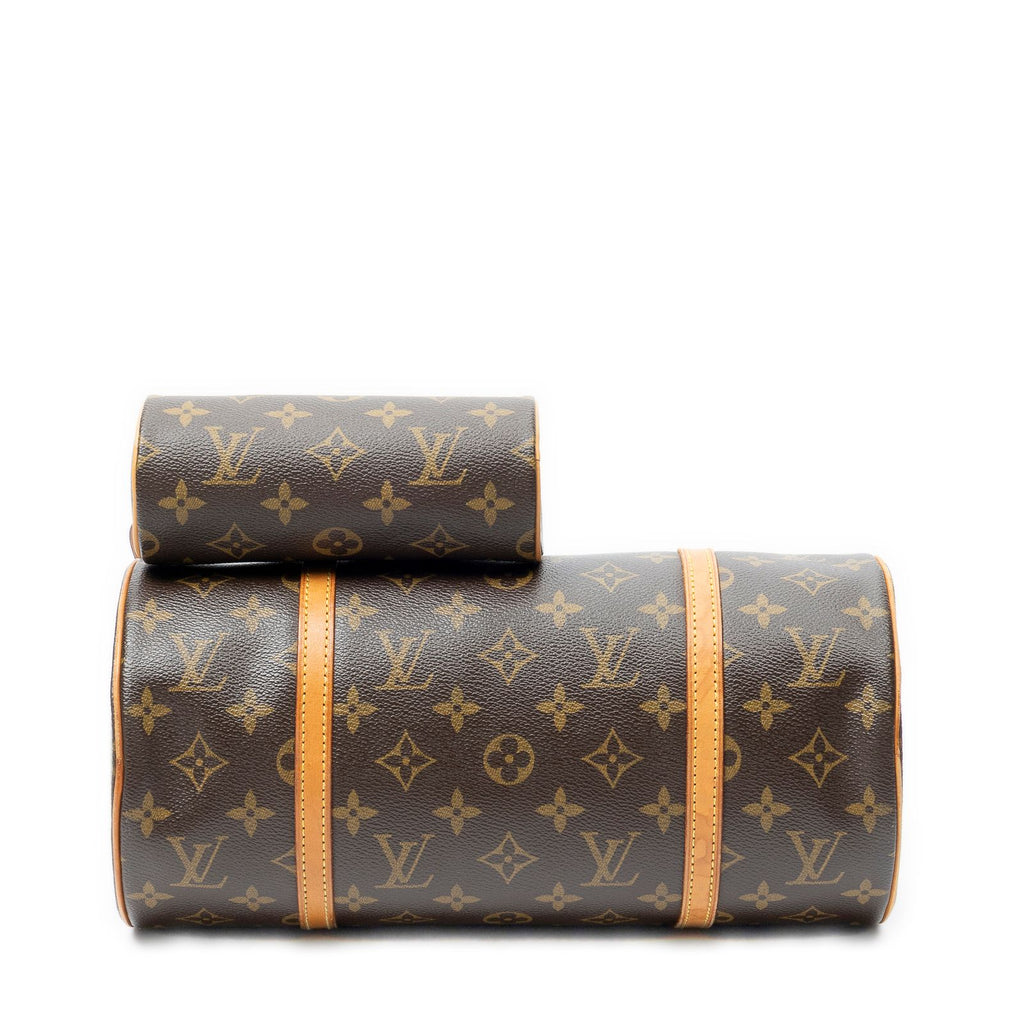 Louis Vuitton Papillon Brown Monogram Canvas Handbag — view 6