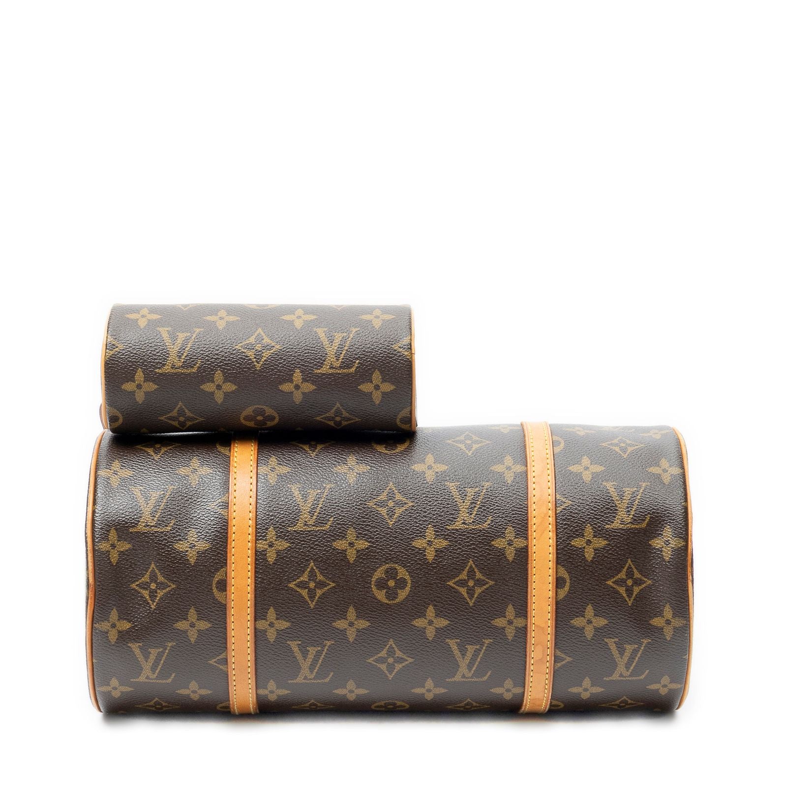 Louis Vuitton Papillon Brown Monogram Canvas Handbag — view 6